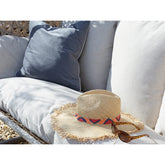 Sandstone Rattan Triple Hanging Cocoongarden